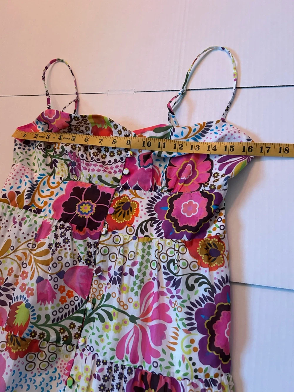 J Crew Button-front Maxi Dress in Ratti retro Floral Size 8